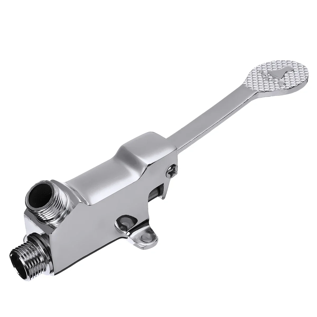 

Switch Control By Floor Foot Pedal Valves Copper Bathroom Basin Faucet Single Cold Tap Hospital Hotel Pedal Water Faucet