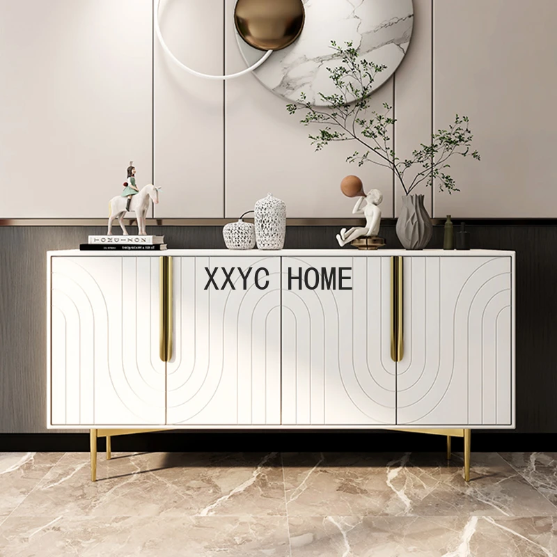 Luxury Kitchen Storage Sideboards Console Table Console Filing Sideboards Cabinet Closet Aparador Aesthetic Room Furniture AA