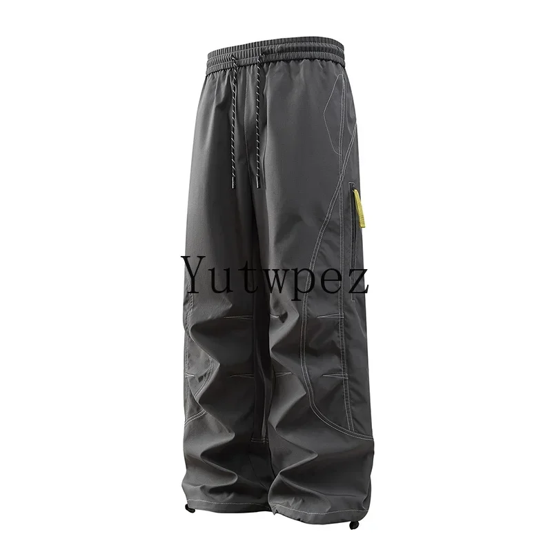 Men Cycling Camping Climbing Waterproof Cargo Pants Tactical Trousers Outdoor Hiking Work Pants Mountaineering Pants Lightweight