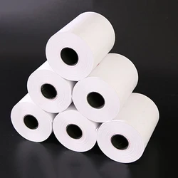 10 Rolls Kids Instant Camera Refill Print Paper Film Coreless Thermal Print For 80mm Portable Cash Registers Mobile Printer