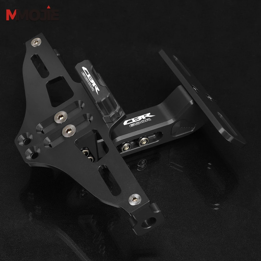 لهوندا CBR650R 2019-2024 2025 2026 الذيل مرتب الحاجز مزيل مصباح ليد دراجة نارية لوحة ترخيص حامل قوس الخلفية CBR650r