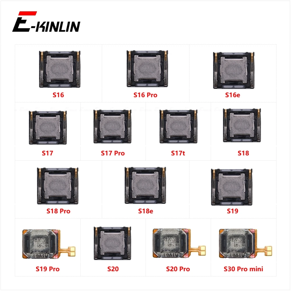 Top Front Earpiece Ear piece Sound Receiver Speaker For Vivo S16 Pro S16e S17 S17t S18 S18e S19 S20 Pro S30 mini Repair Parts