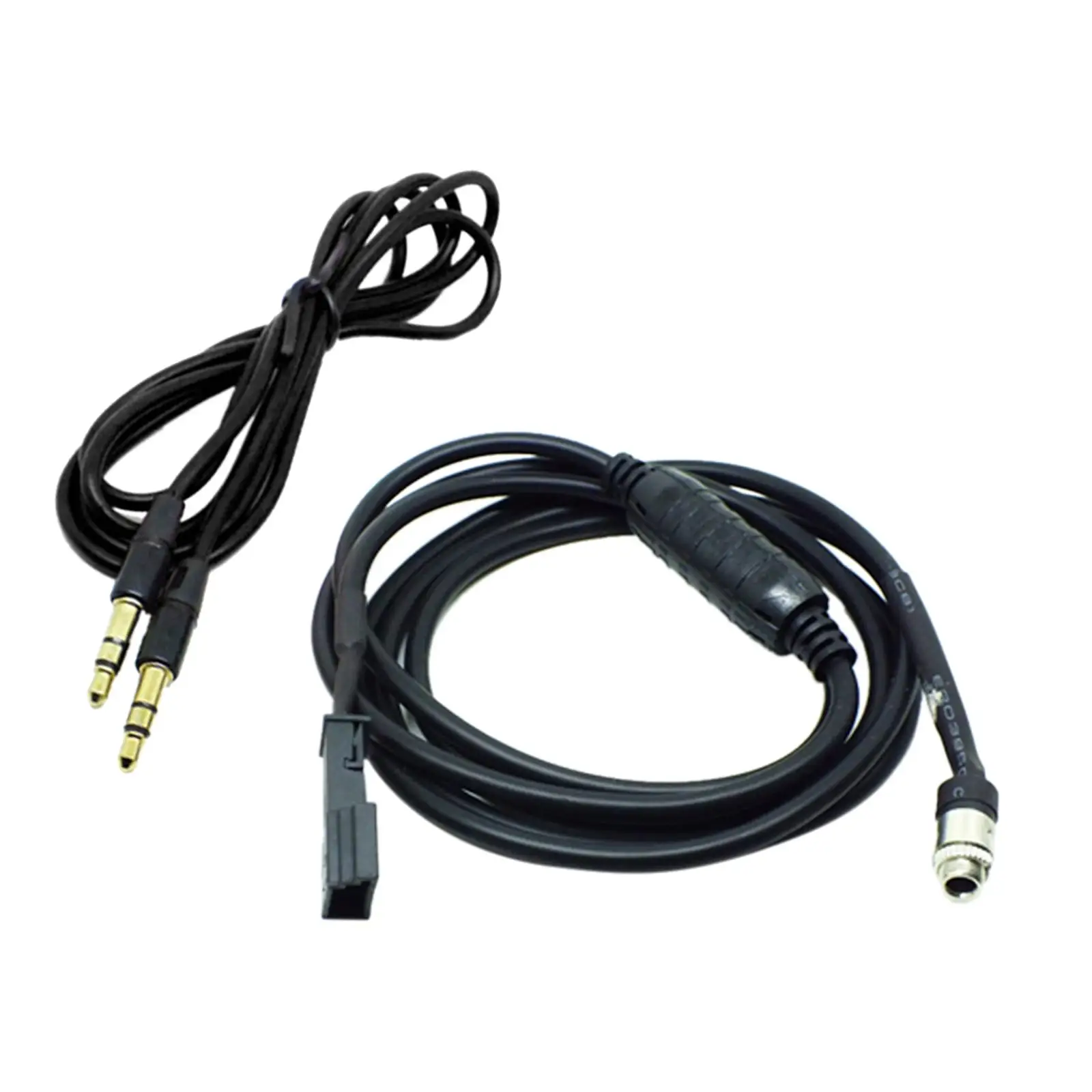 3pin Car AUX Audio Cable Female Adapter Plug Copper Core for in Car Stereo and MP3 Connection