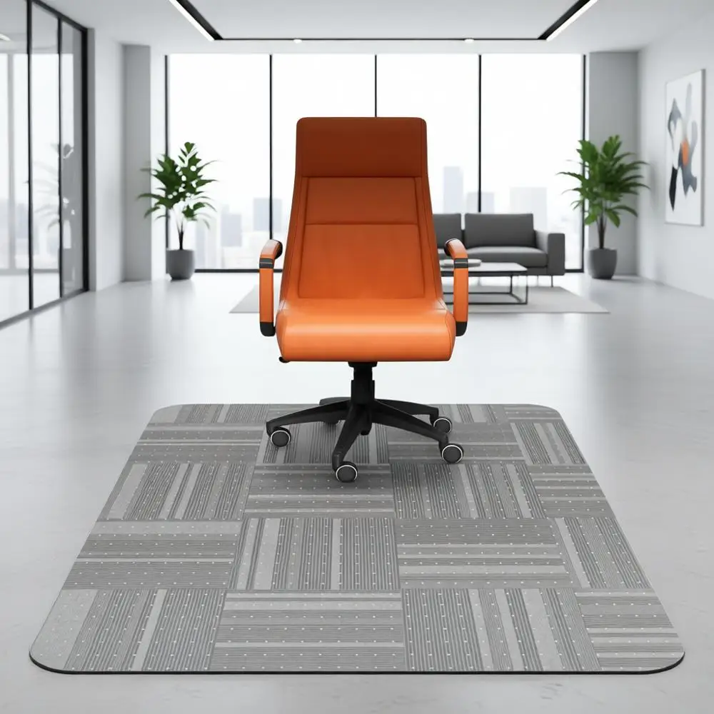 

48x60 Transparent Chair Mat for Carpet - Non-Slip with Carpet Protection for Office Chairs