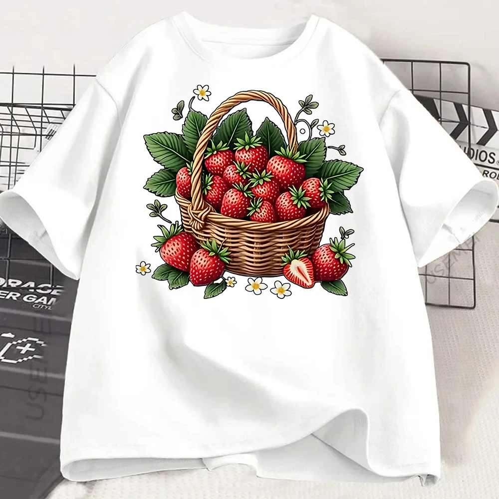 Beautiful  Print Women T-Shirts Casual Breathable Soft Short Sleeve Tops Loose Comfortable Street Female Clothes Pink T Sh