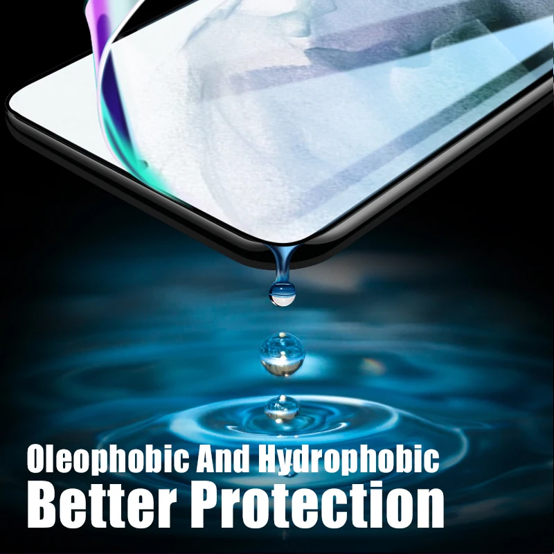 4Pcs Hydrogel Film For Samsung Galaxy S20 S21 FE S22 S23 Plus Ultra S10 S8 S9 Screen Protector Samsung Note 9 10 20 Full Cover view 2
