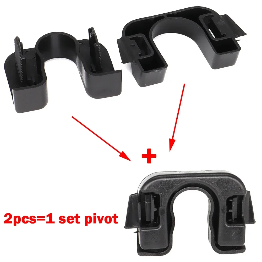 Rear Parcel Shelf Clips Load Cover Mount Brackets 1Set ABS PP Anti-Collapse For Ford Focus Fiesta Mondeo B C Max