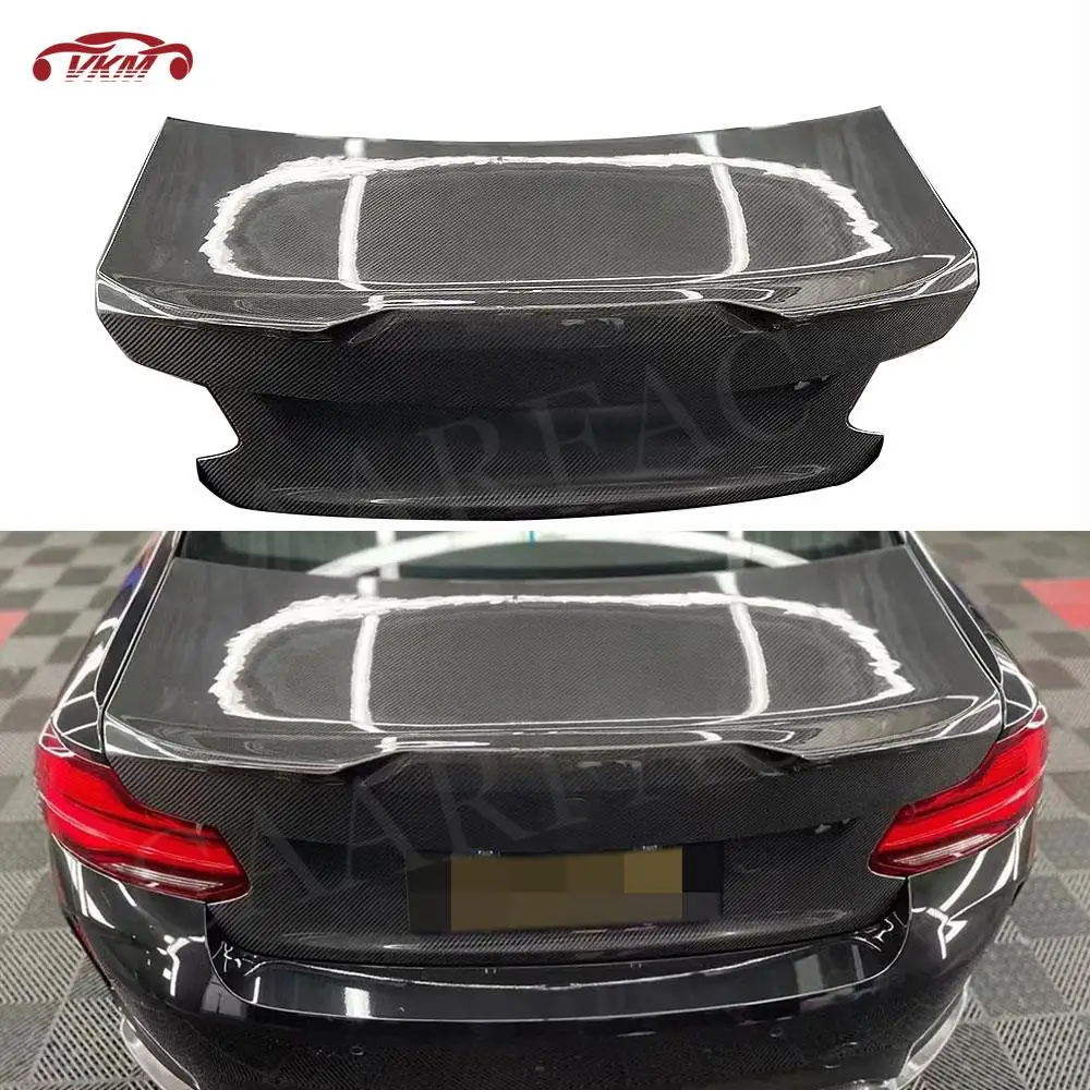 

For BMW 2 Series F87 M2 Carbon Fiber Rear Bumper Trunk Lid Tail Spoiler Decklid Panel Trim Car Decoration Bodykits Accessories