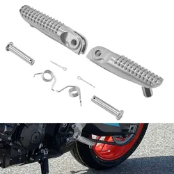 New Motorcycle Front Footrests Foot Pegs Accessory For Yamaha MT09 MT09 SP 2021-2023 XSR900 YZF R7 2022-2023