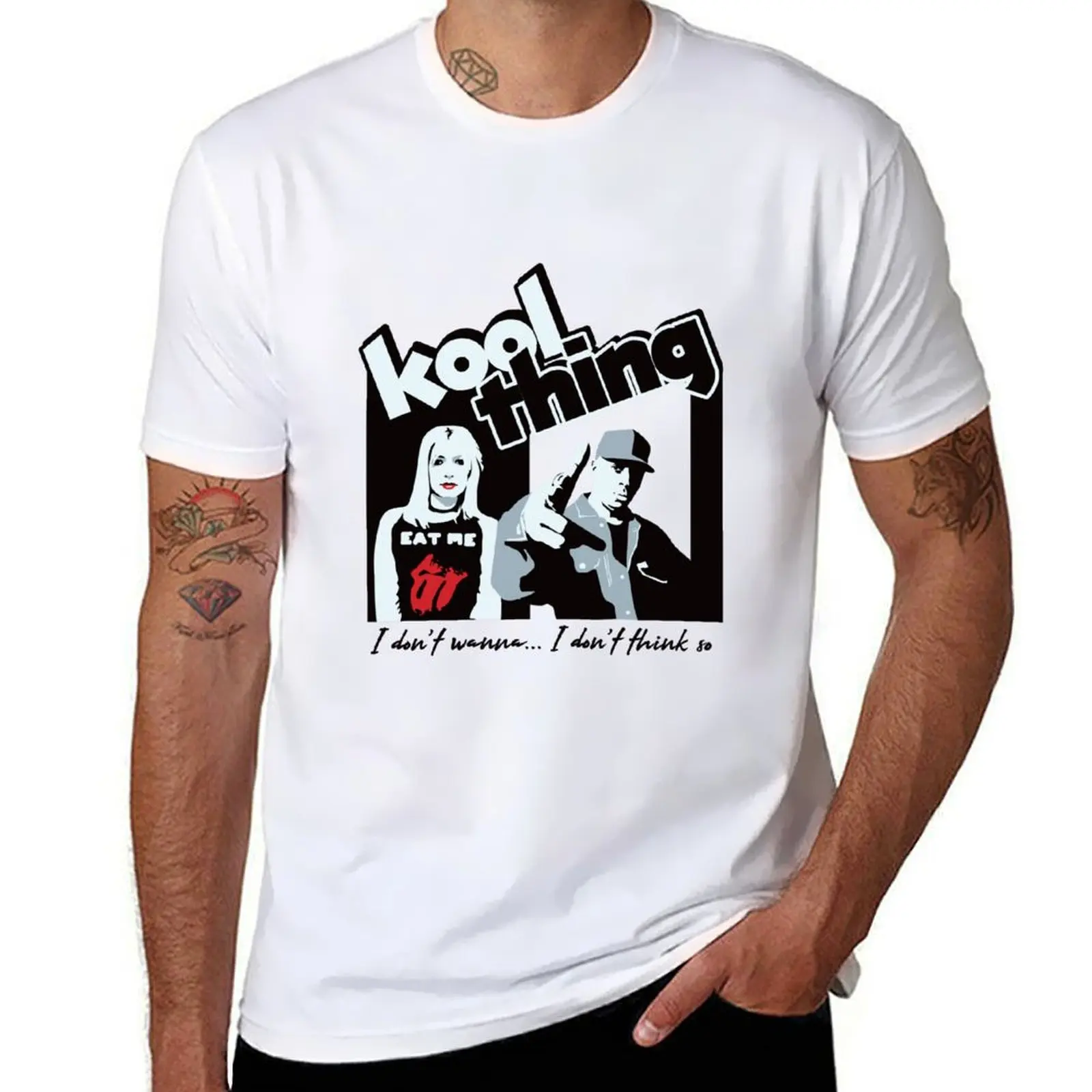 

Kool Thing T-Shirt summer 2025 football t shirt Funny t-shirts men graphic t shirts