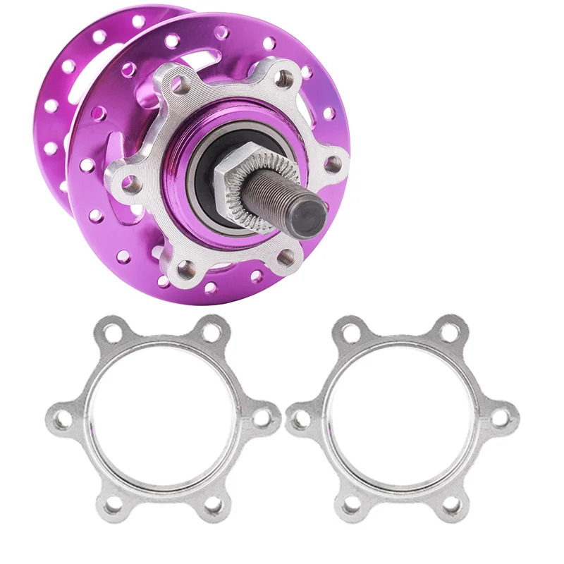 MUQZI 2pcs Disc Brake Rotor 6 Bolt Flange Adapter 44MM 48MM