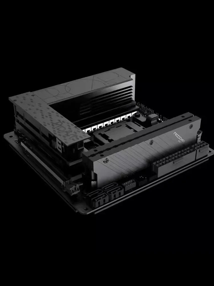 FREEZEMOD Memory Armor RAM Water Block Cooling Używany do DDR4 DDR5, Wspornik Radiatora Gen. 5, 3 Kolory MEO-PMOAB-G — zdjęcie produktu 7