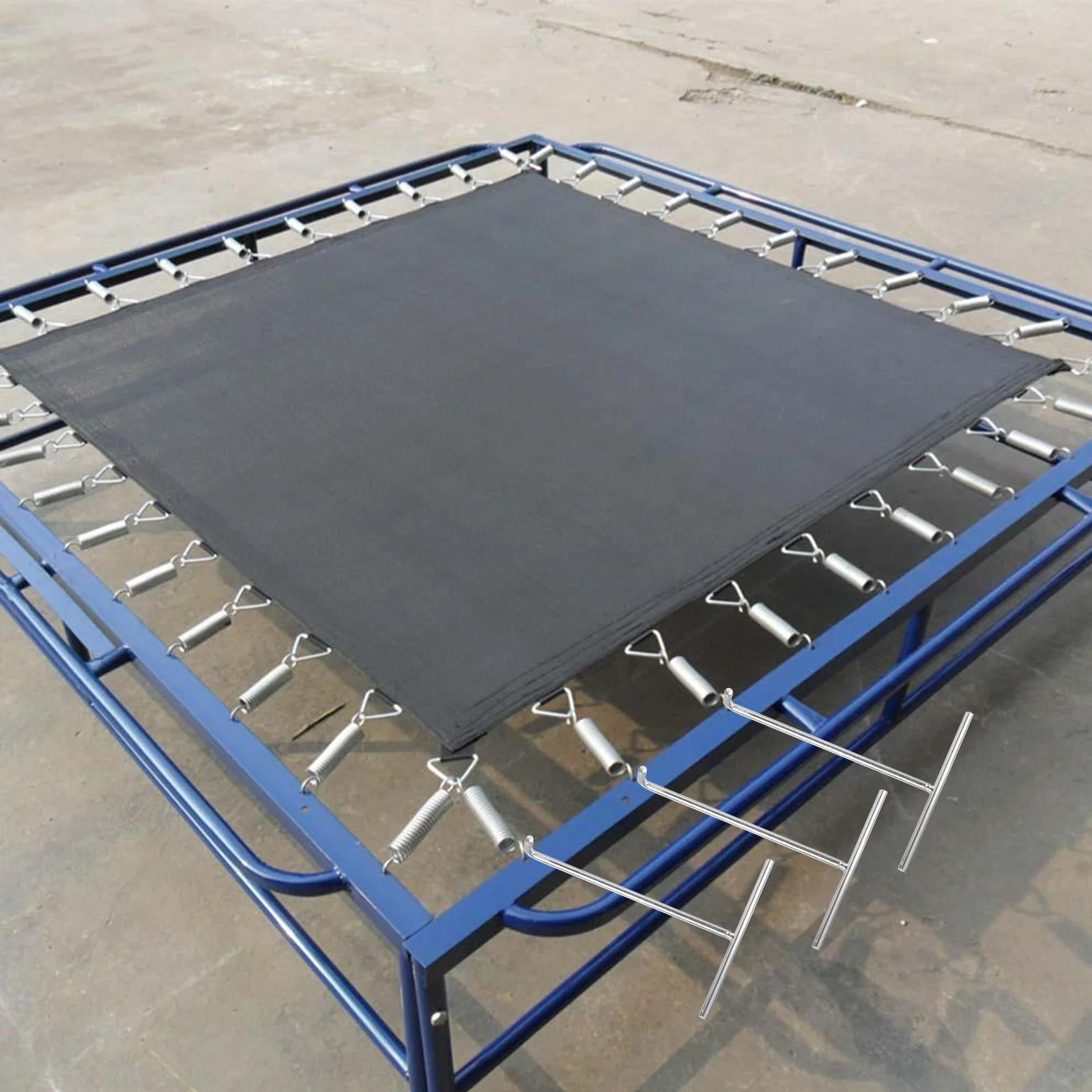 10-delig karabijnhaak trampoline veer handgereedschap voor pull premium T-haak puller handleiding