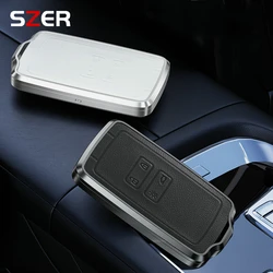For Renault Captur Koleos Kadjar Zoe Arkana Espace Clio Megane Grand Scenic Sandero Dacia Duster Card Metal Car Key Cover Case