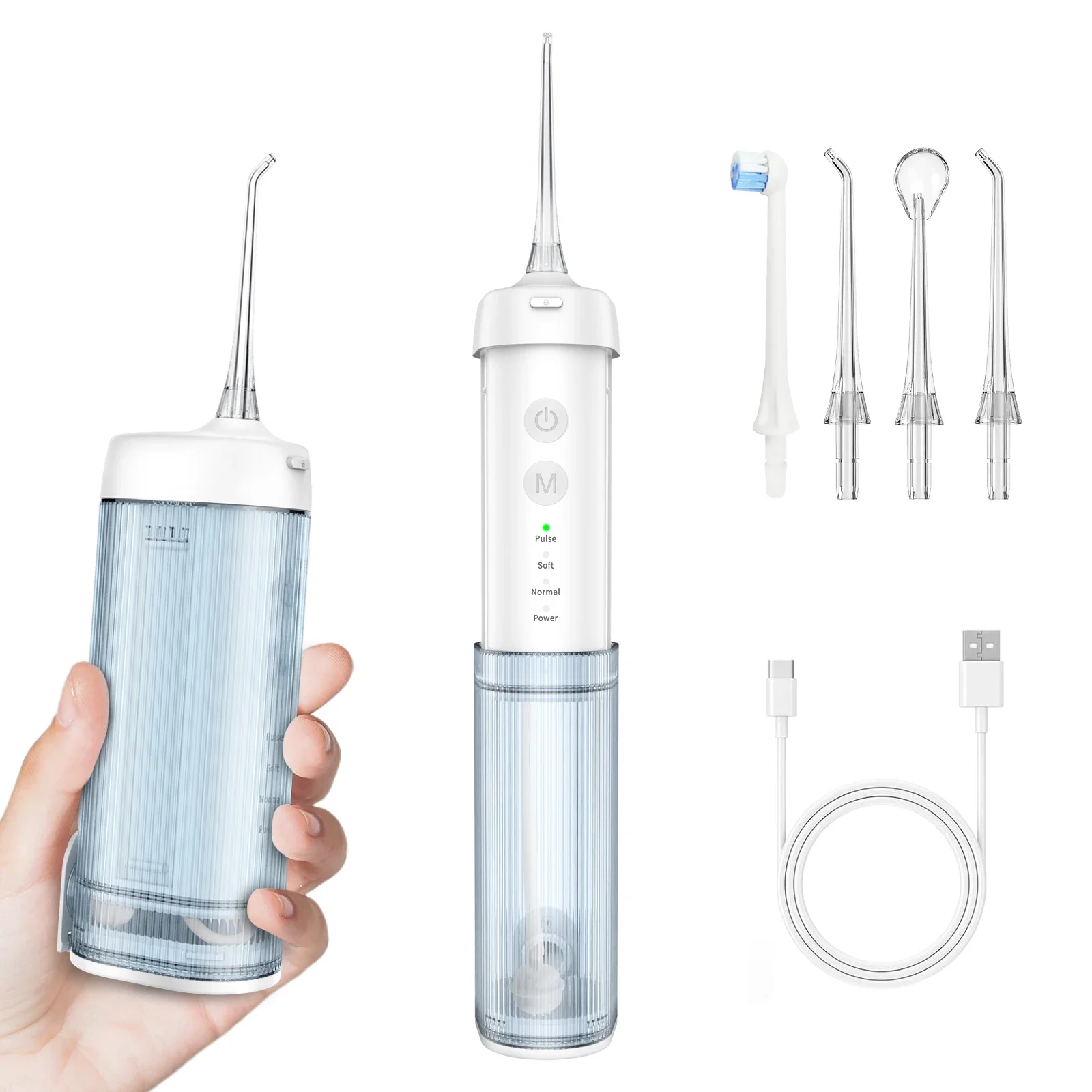 Mini Portable Intelligent Electric Floss  Care Air Flosser Cordless Oral Irrigator Jet Water Flosser For Teeth