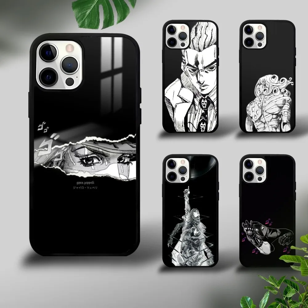 

JoJo's Bizarre Adventure Phone Case For iPhone 16 15 14 13 12 11 Pro Xs Max Mini Plus Celulares Hard Funda