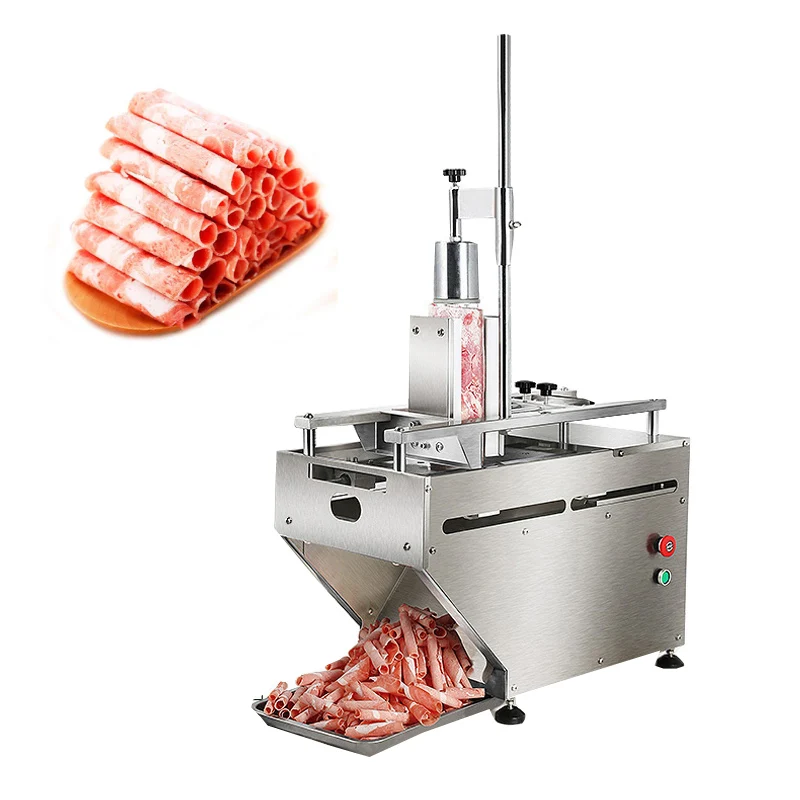Factory Automatic Slicer Commercial Meat Slicing Machine for Mutton and Beef  Meat Planer