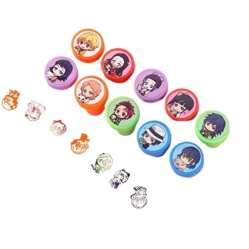 شعبية شيطان القاتل لطيف الفتيان والفتيات ختم طالب القرطاسية هدية Kochou Shinobu Rengoku Kyoujurou أنيمي المحيط الهدايا