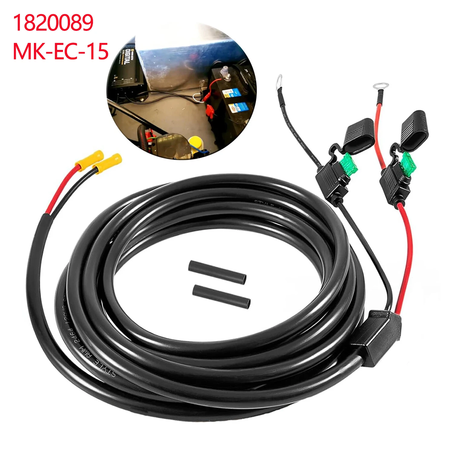 1820089-mk-ec-15-marine-battery-charger-extension-cable-for-minn-kota-15-foot-black-boat-cable