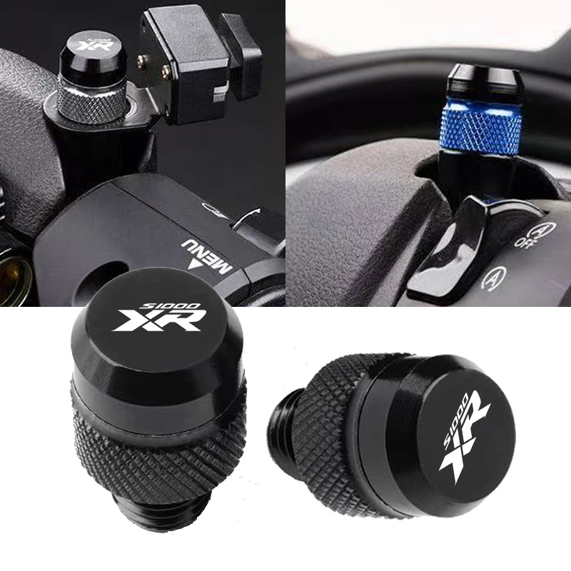 

Для BMW S1000XR S1000 XR 2015 2016 2017 2018 2019 аксессуары для мотоциклов M10 * 1,25 алюминиевые винты болты заглушки для зеркал