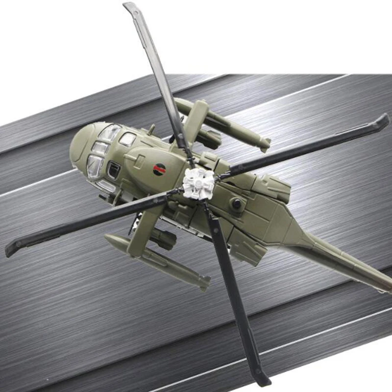 29CM 1/64 Hawk Helicopter Military Model Army Fighter Aircraft Airplane Models Adult Children Toys Collections Gifts