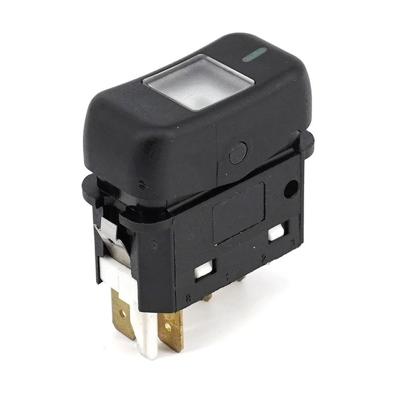 600701148000 For Mercerdez-Benz 12V Car Power Window Switch Lifter Regulator Button 4Pins Green Car Parts 6007.011.480.00