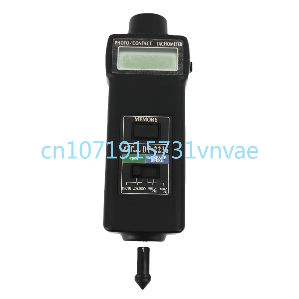 DT-2236 Digital Tachometer Rotative Velocity Tester 5 To 99,999 RPM Photo/Contact Tachometer