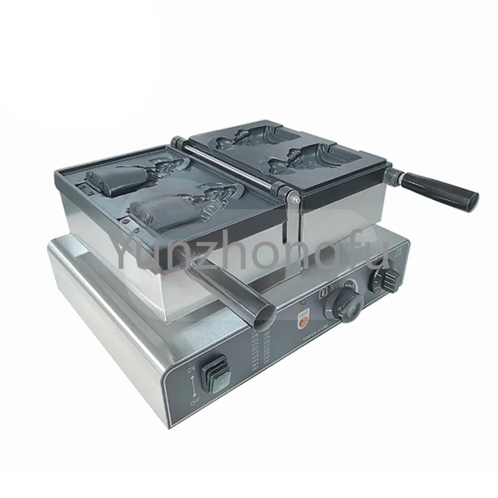 New Design Commercial Waffle Machine Make Taiyaki Deli  Machine Commercial Fish Waffle Maker Ice Cream Taiyaki Machine