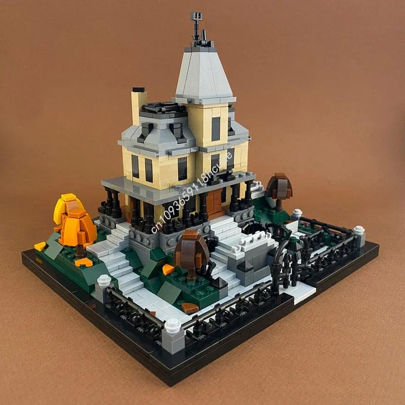 

1000pcs MOC Mini Phantom Manor Disneying Building Blocks Christmas Unlimited Creativity DIY Perfect for Custom Builders Gift