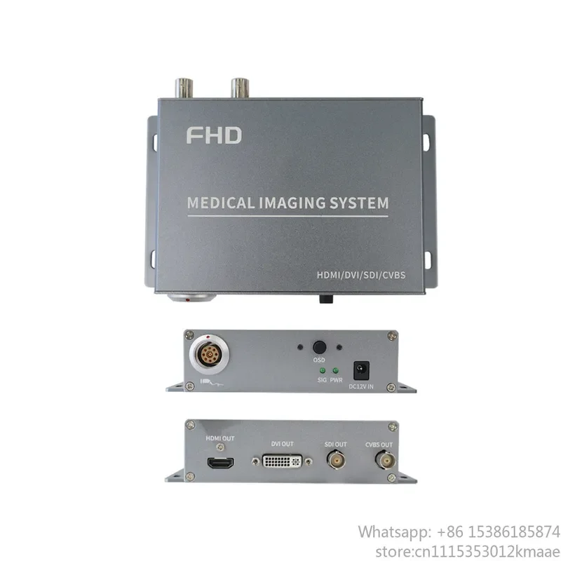 Industrial and Veterinary Portable Integrated Endoscope Camera Systems for Otology Pet Surgery