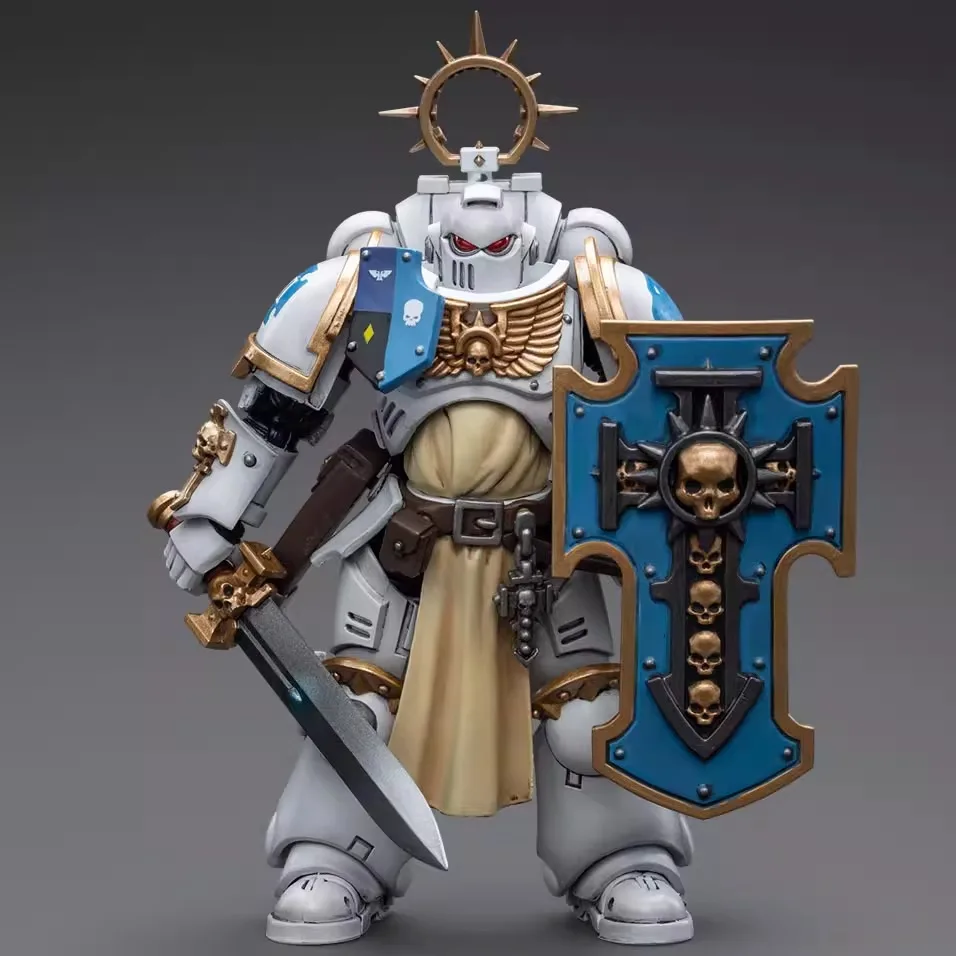 

Фигурки Joytoy Warhammer 1/18, белые консоль, огнетушитель, модель ветерана, игрушка, подарки для мальчиков, 3,75 дюйма