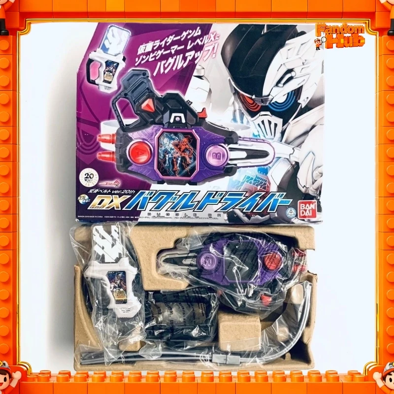 

2026 New Bandai Kamen Rider Ex-Aid Dan Kuroto Dx Buggle Driver Ii Chronicle Gashat Belt Cosplay Prop Toy Fans Gift