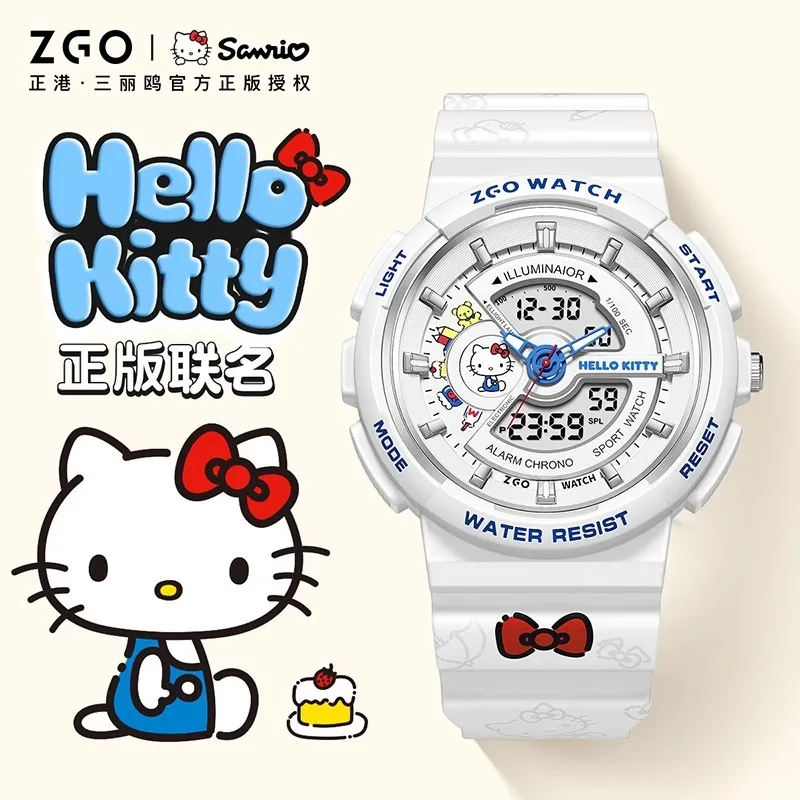 

Sanrio Hello Kitty Watch For Girls – Student Model For Primary And Secondary School Pupils Multifunctional Sports Waterproof