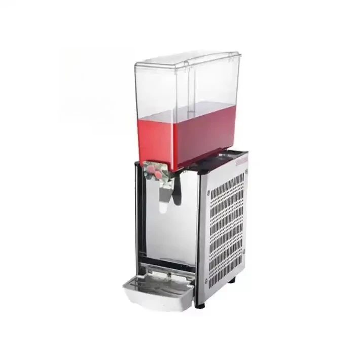 Hos-ice LYJ-12L 12L Single Compartment Stainless Steel PE 180W 110-220V Cold Storage 7-12 Juice Separation Juice Dispenser
