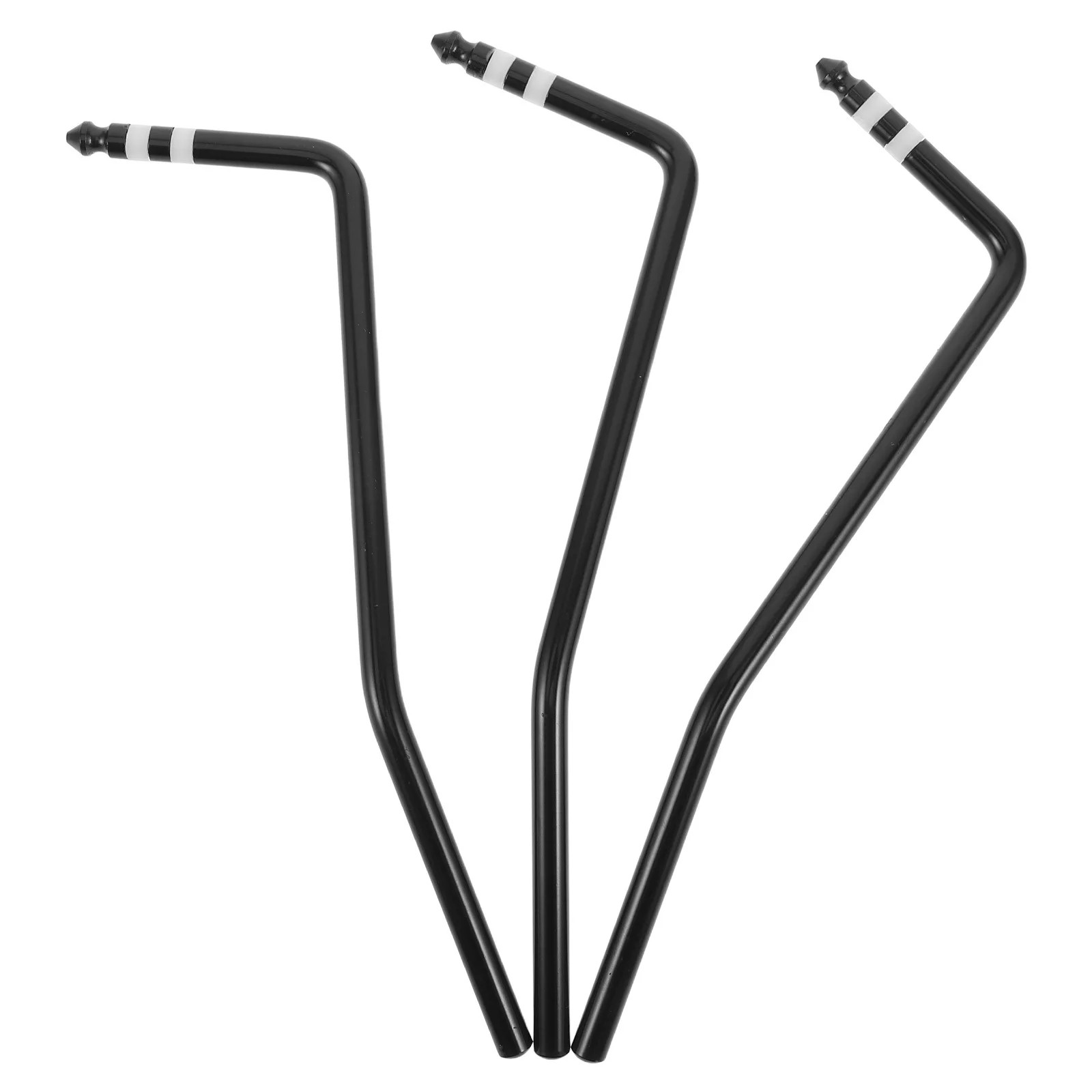 

3Pcs Electric Guitar Tremolo Arm Black Scratch Resistant Vibrato Arm Bar Direct Insert Whammy Bar Replacement Parts