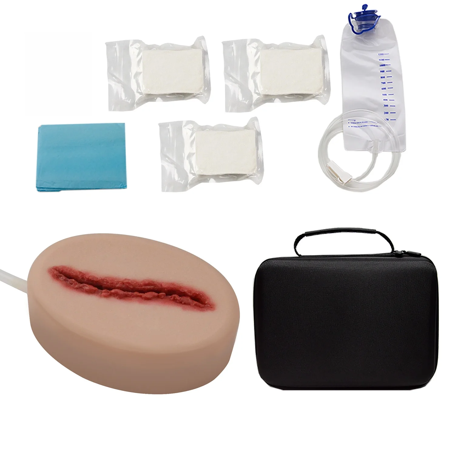 

Laceration Wound Pack Stop Bleeding Trainer Wound Model First Aid Trainer Tools Aids