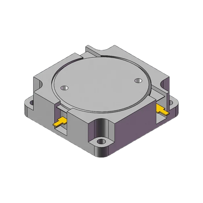 UHF Bands 0.5~1.0 GHz Microwave Ferrite Broadband Drop-in Single Circulator