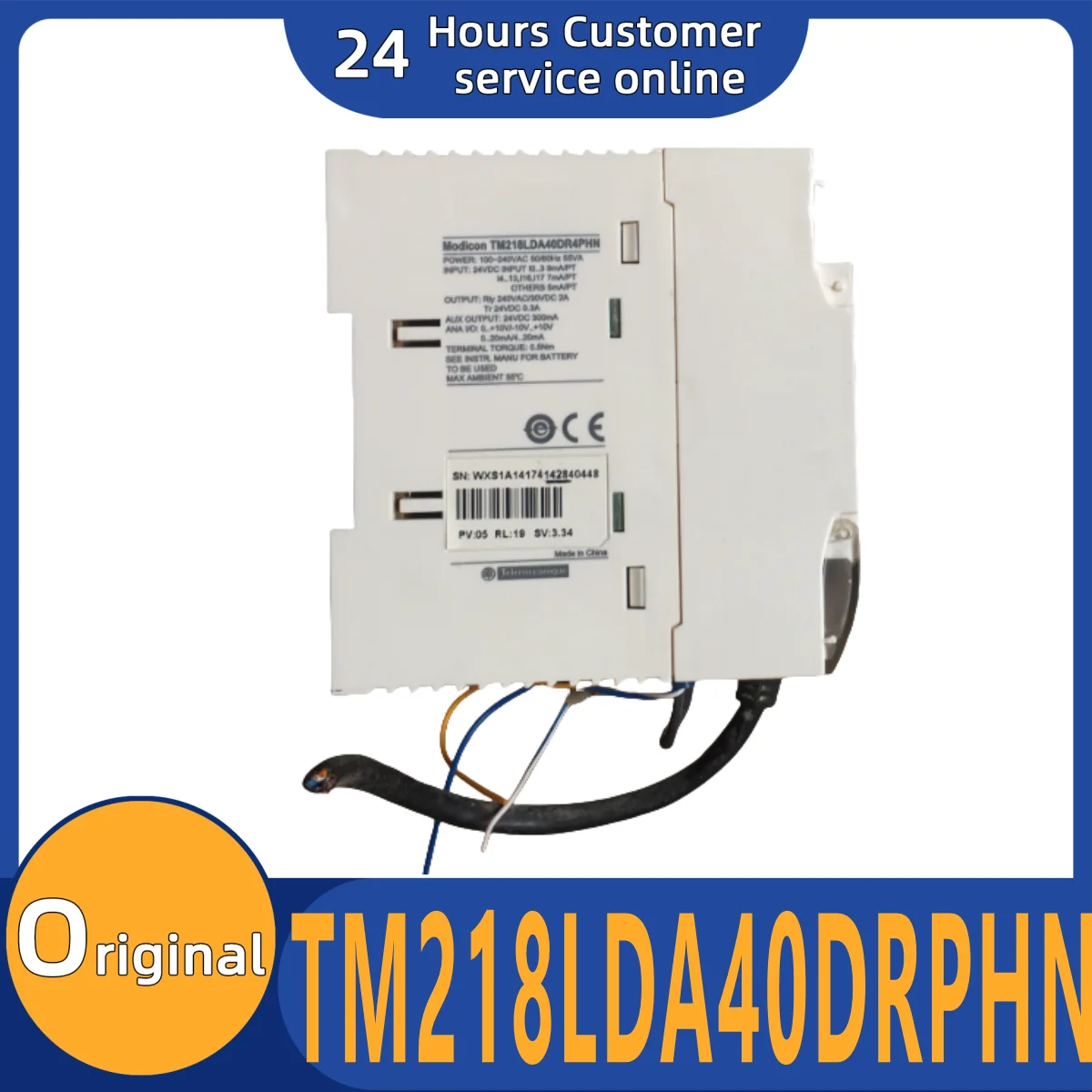 

Новый оригинальный модуль TM218LDA40DRPHN TM218LDA24DRN TM218LDA16DRN TM2DDI32DK