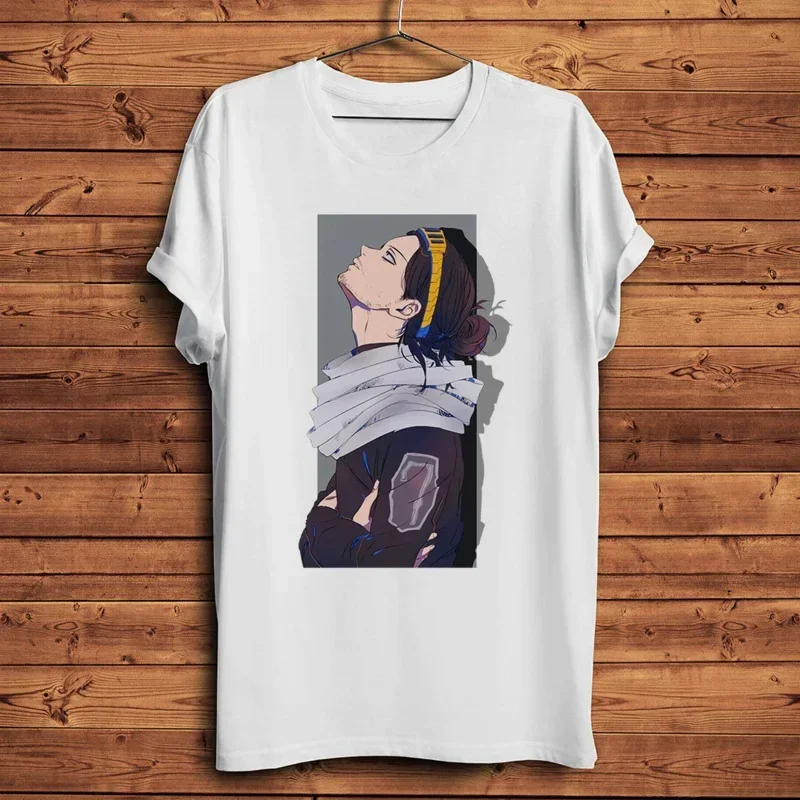 Men homme daily short sleeve casual T shirt unisex streetwear tee Aizawa Shouta Eraserhead Sensei anime funny MHA manga tshirt