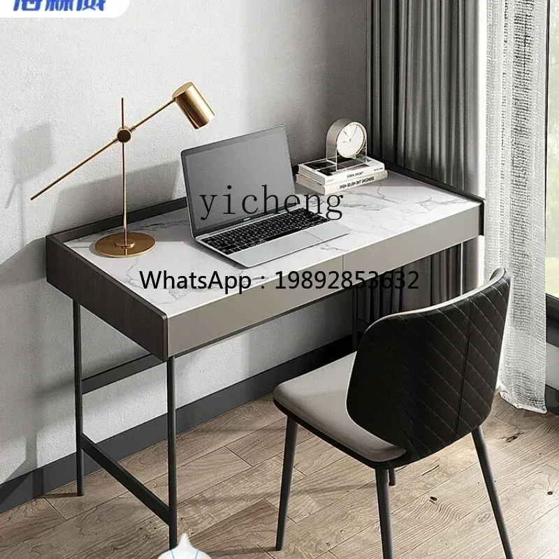 U6 Rock Slab Light Luxury Desk Ltalian Minimalist Calligraphy Writing Table Bedroom Modern Simple Household Table
