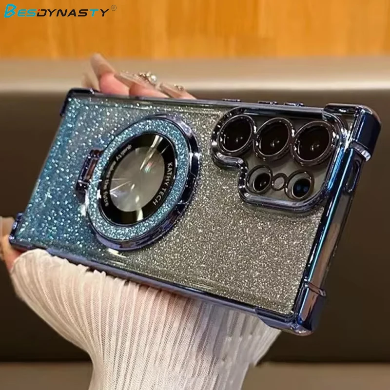 삼성 갤럭시 S26 S25 엣지 S24 FE 노트 20 울트라 S22 플러스용 맥세이프 스... - 1