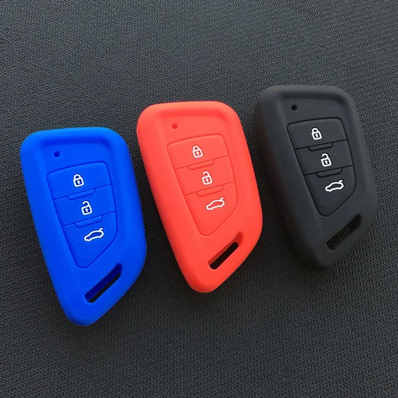 Silicone Car Key Cover Case shell For VVDI Universal Remotes Smart Key cover case