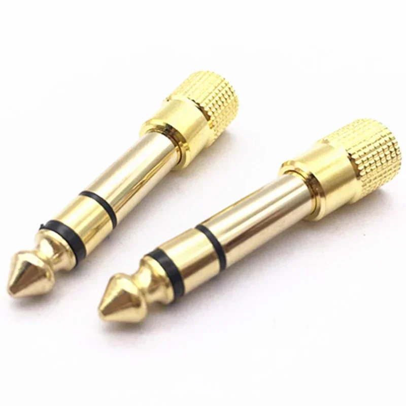 

Jack 3.5 Speaker Connector 6.35mm Male to 3.5mm Female Audio Connector 3.5 Jack Aux Cable for Speaker Guitar Jack 6.35