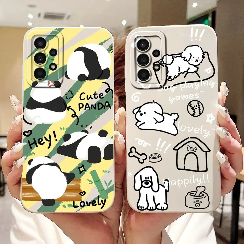 For Samsung Galaxy A13 Case Samsung A13 4G 5G SM-A135F SM-A136B Elegant Painted Soft Silicone Shockproof Phone Cases