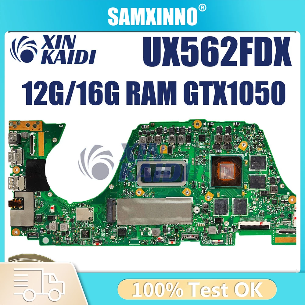 

For ASUS Zenbook UX562 UX562F UX562FD Q536FDX Mainboard UX562FDX I5 I7 Q547FD Q536FD UX562FC UX562FE UX562FDR UX561FD UX562FN
