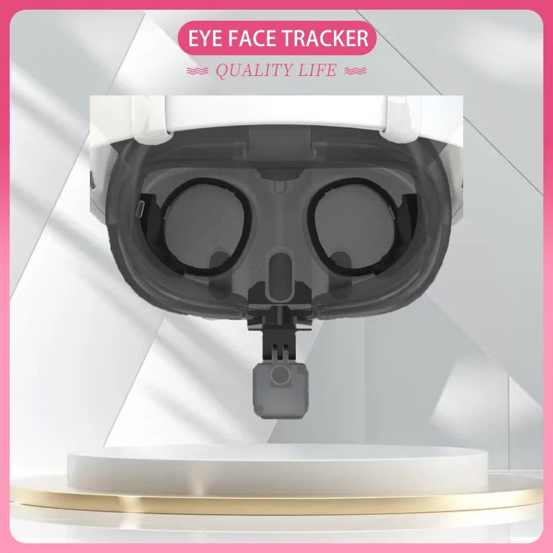 Quest3用 フェイス・アイトラッカー (Project Cympleベース) Cymple VRChat Eye Face Tracker Real-time Avatar Expression Face
