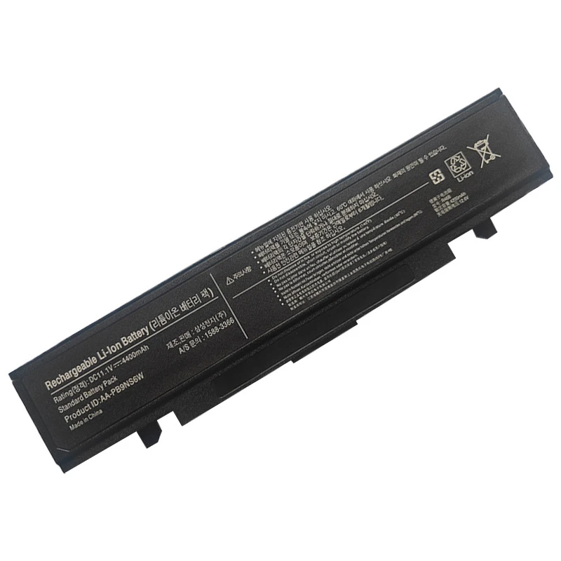 AA-PB9NS6W Laptop Battery for Samsung R428 R429 R423 R430 R468 R528 AA-PB9NS6W AA-PB9NS6B AA-PB9NC6W AA-PB9NC5B BLACK Bateria