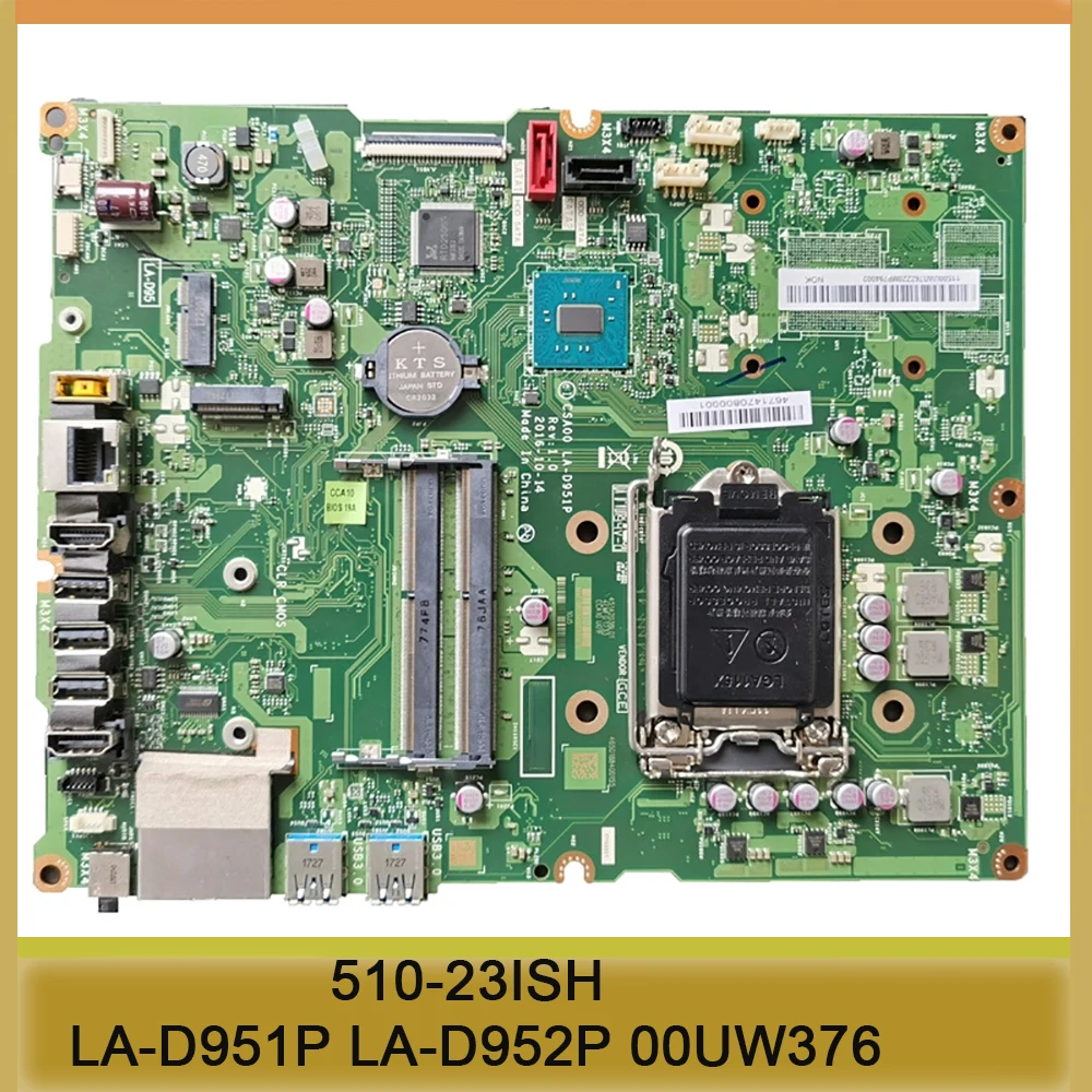 

For Lenovo Motherboard 510-23ISH LA-D951P LA-D952P 00UW376