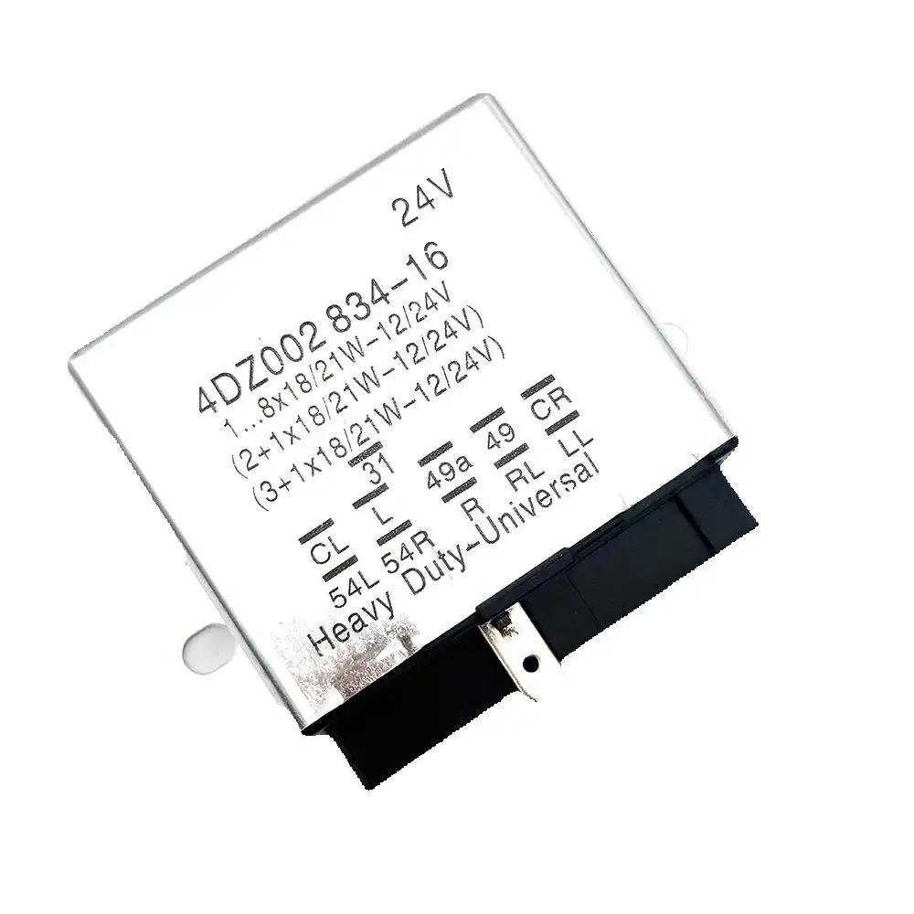 

24V 11pins Automobile Flasher Relay for Ben-z Iveco Indicator Relay OE 4DZ00283416 0332014203 4DZ- 002-834 -16 4DM002834-00