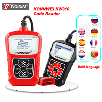 KONNWEI KW310 OBD2 Scanner Car Repair Diagnostic Tool Check Engine Live Data Erase Code Reader Better Than ELM327 Multi-language